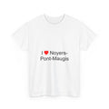 T-Shirt „Ich liebe Noyers-Pont-Maugis“