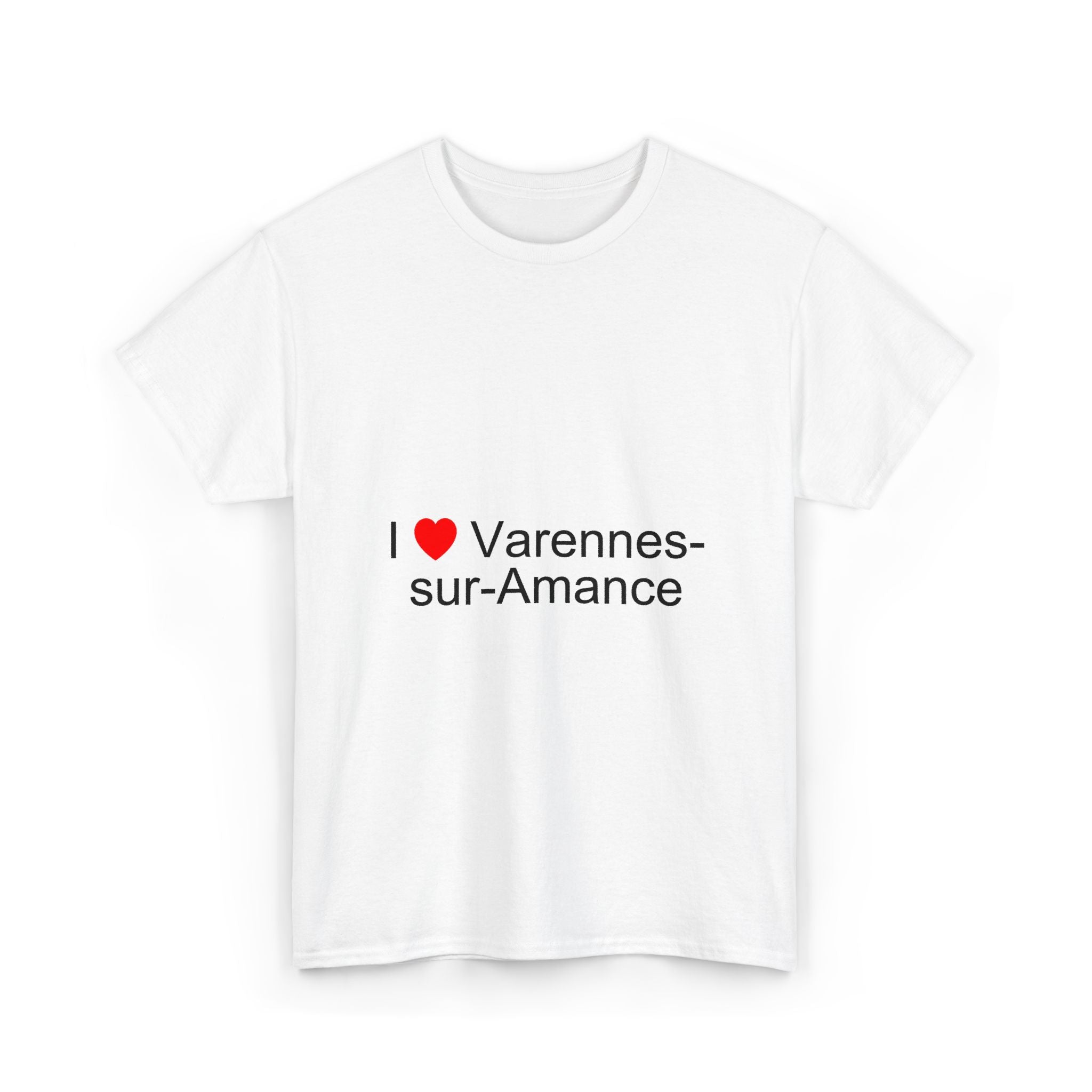 T-shirt I love varennes-sur-amance