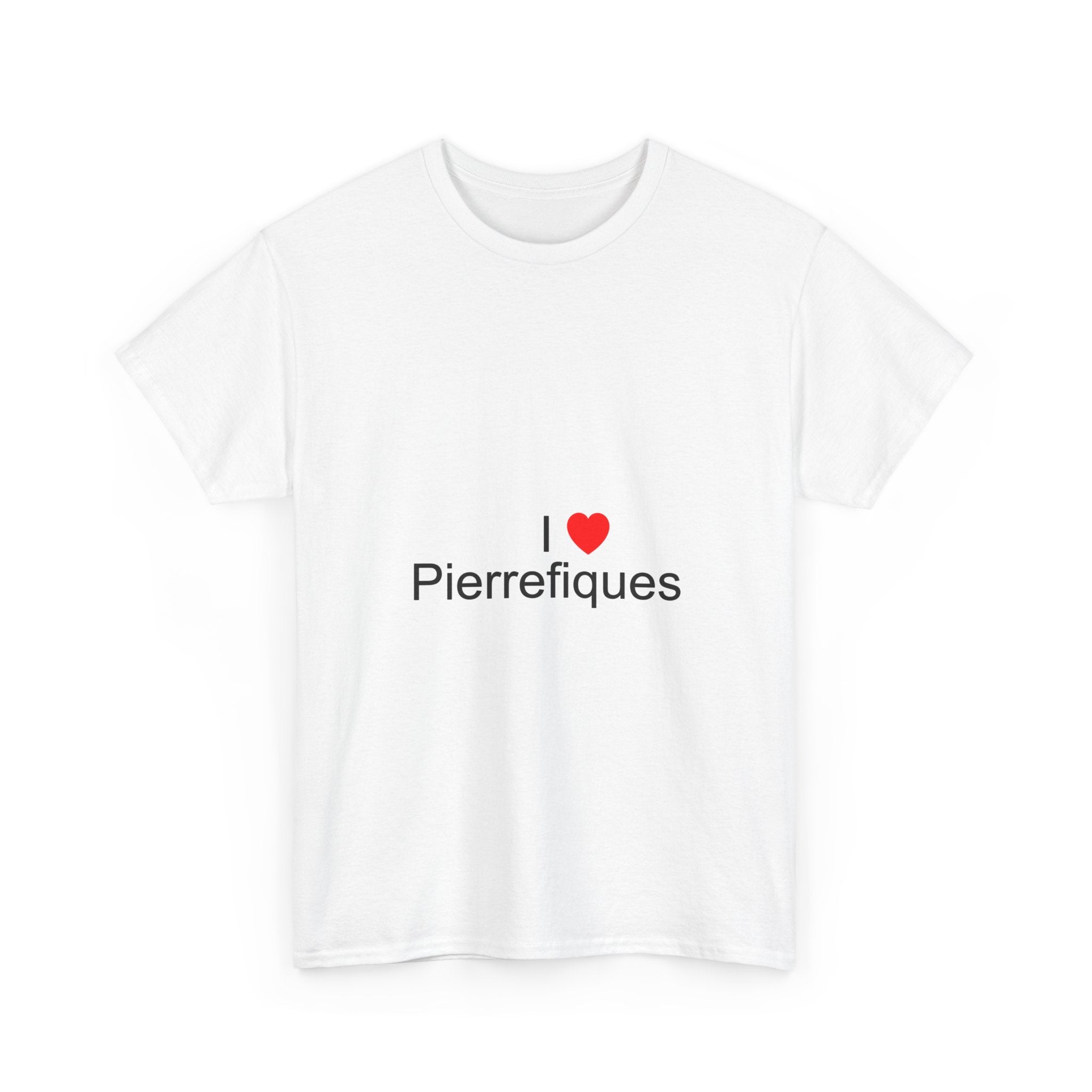 T-shirt I love pierrefiques