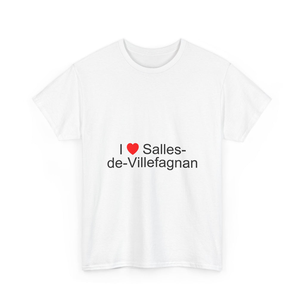 T-Shirt I love Salles-de-Villefagnan