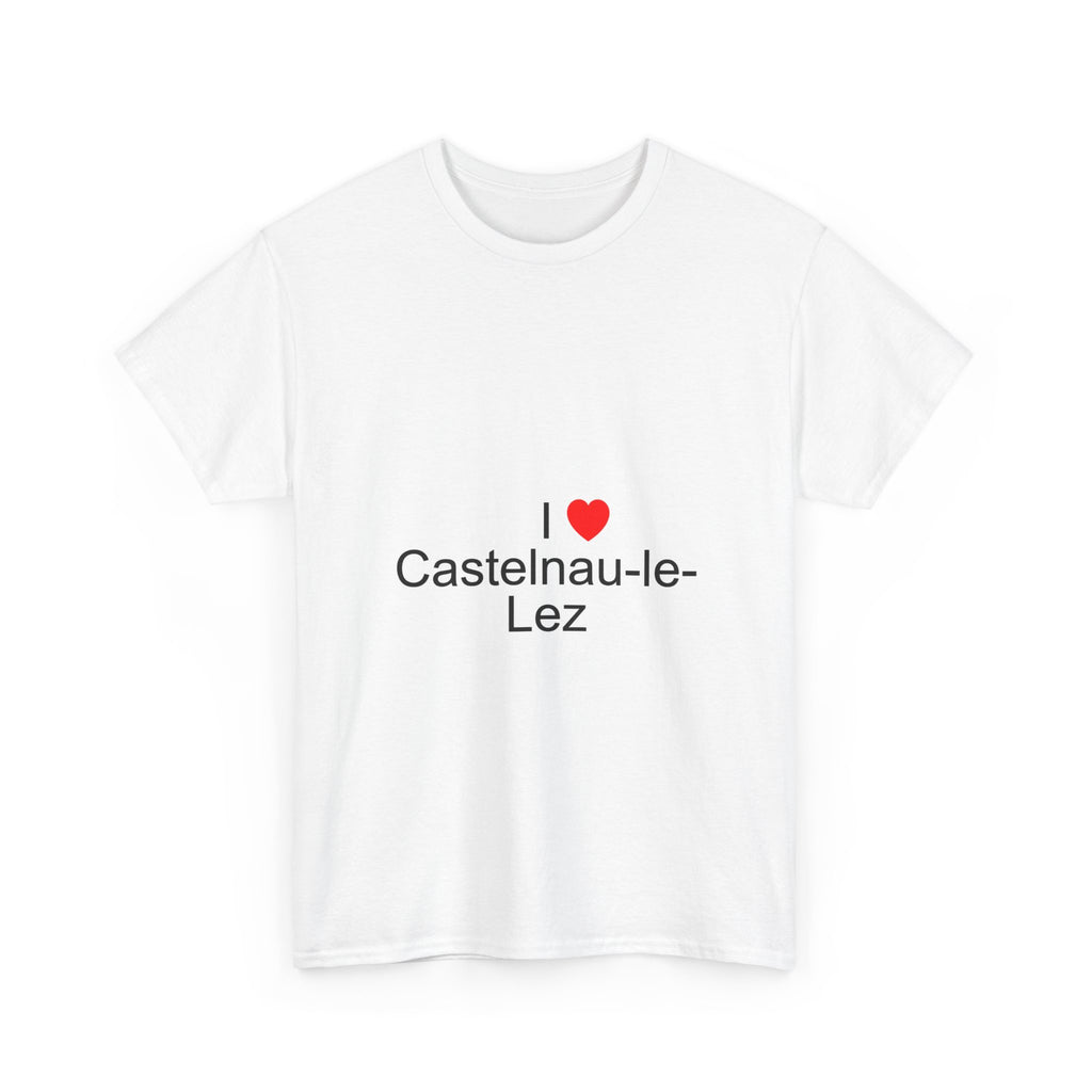 T-shirt I love castelnau-le-lez