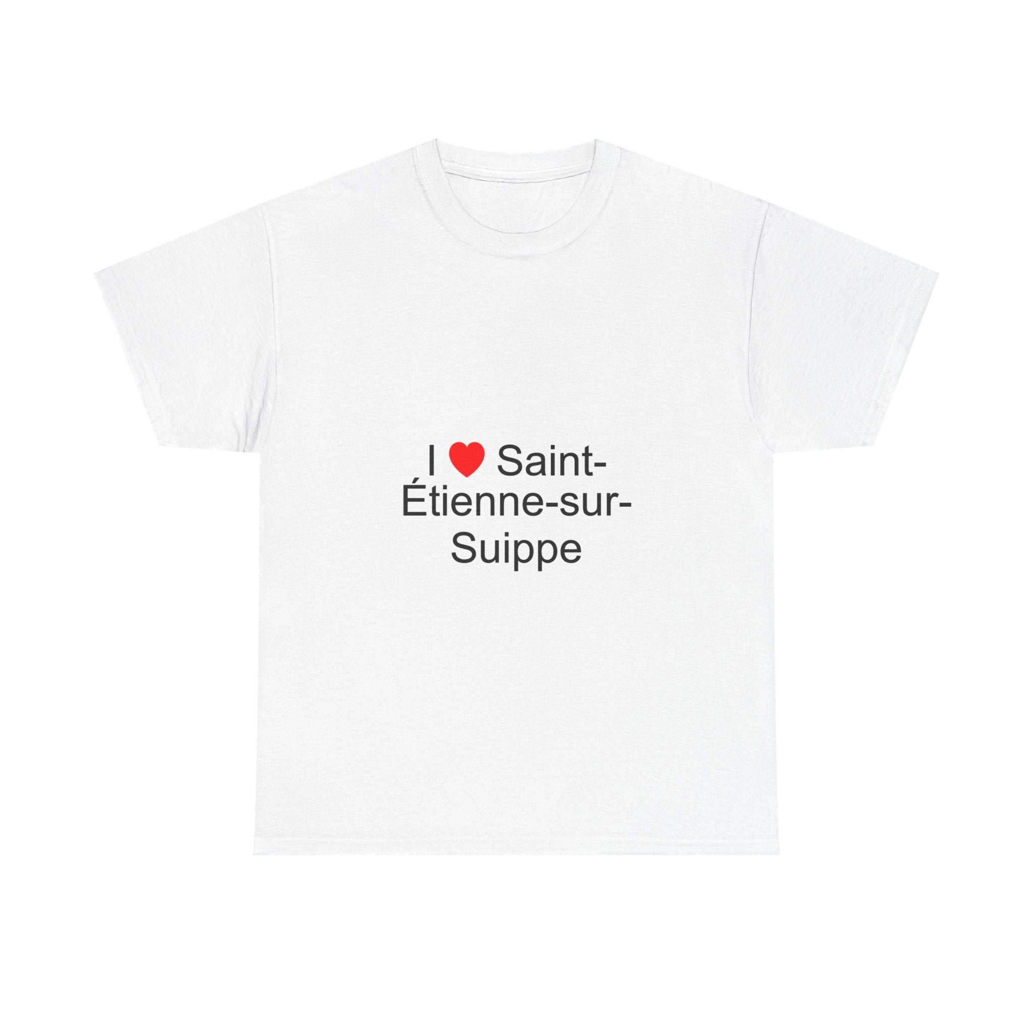 T-shirt I love saint-étienne-sur-suippe