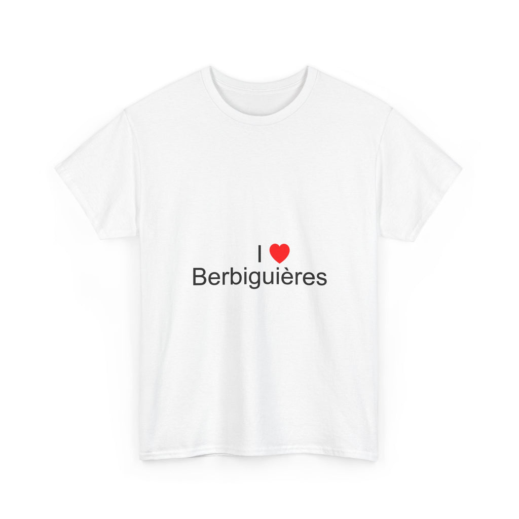T-shirt I love berbiguières