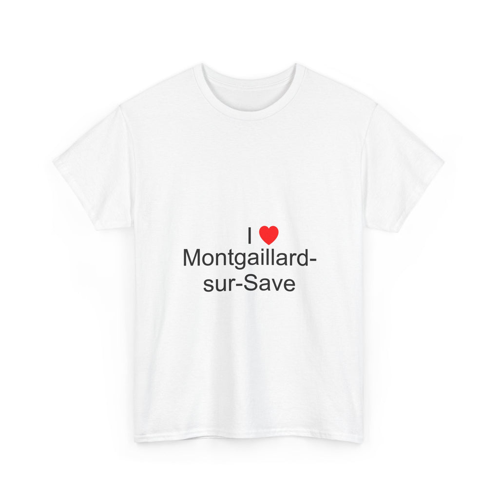 T-Shirt "Ich liebe Montgaillard-sur-Save"