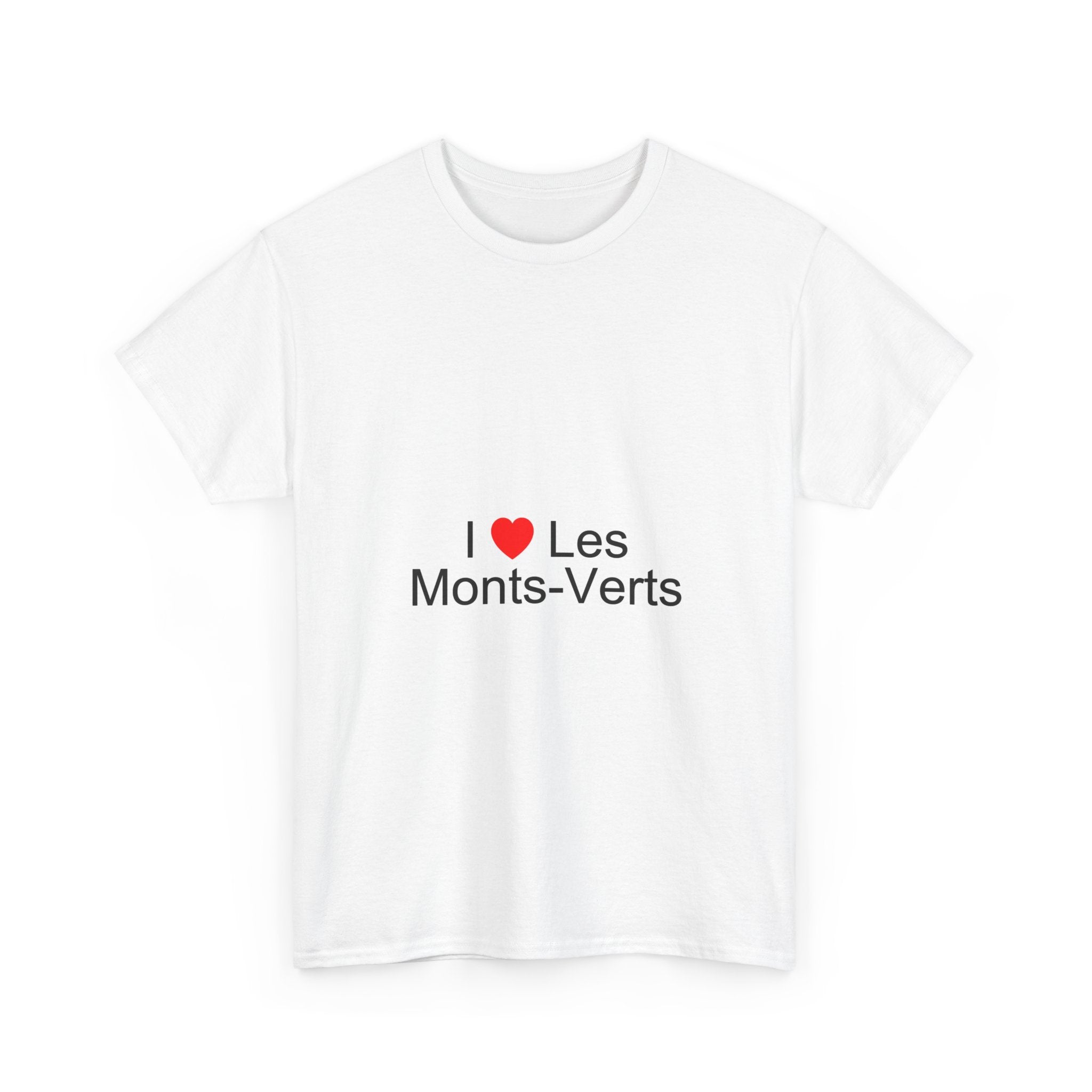 T-Shirt Ich liebe die Monts-verts