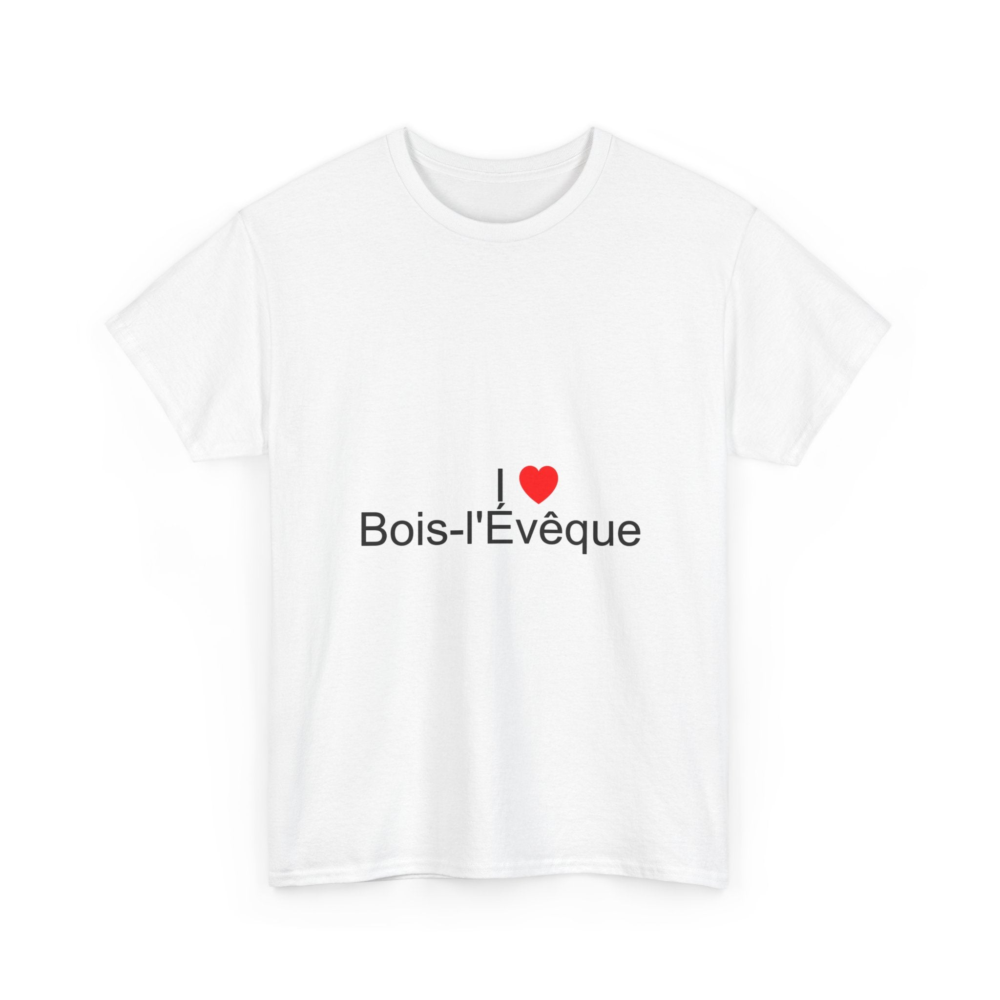 T-shirt I love bois-l'évêque