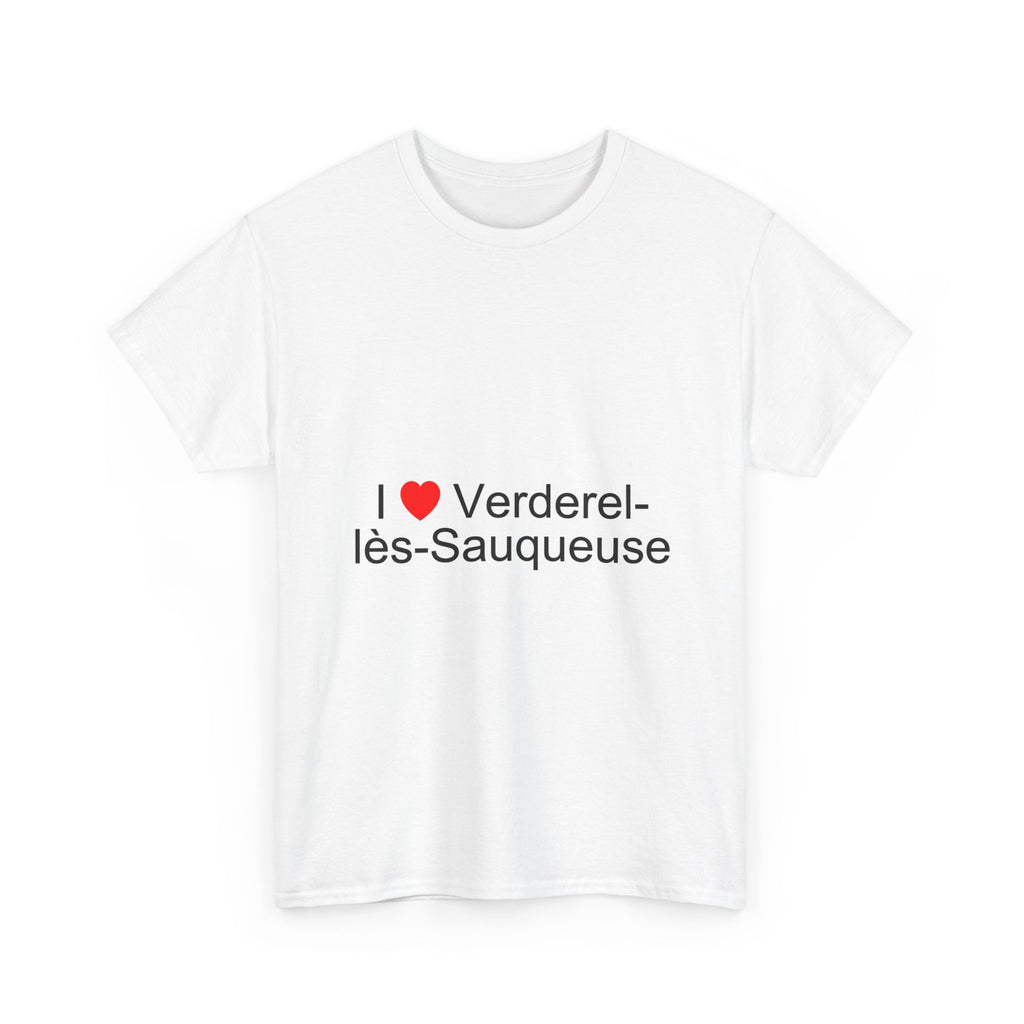 T-Shirt „I love Verderel-lès-Sauqueuse“