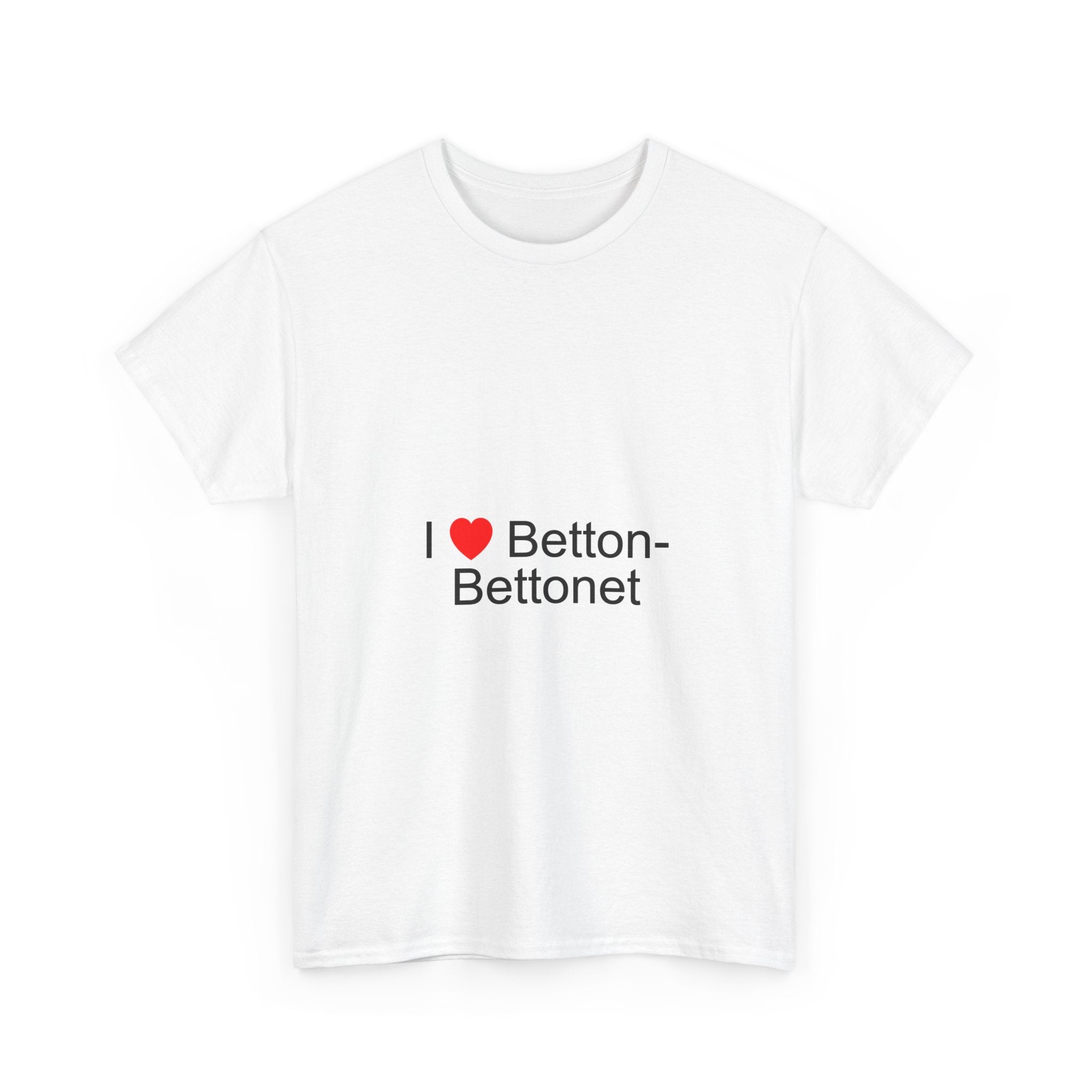 T-shirt I love betton-bettonet