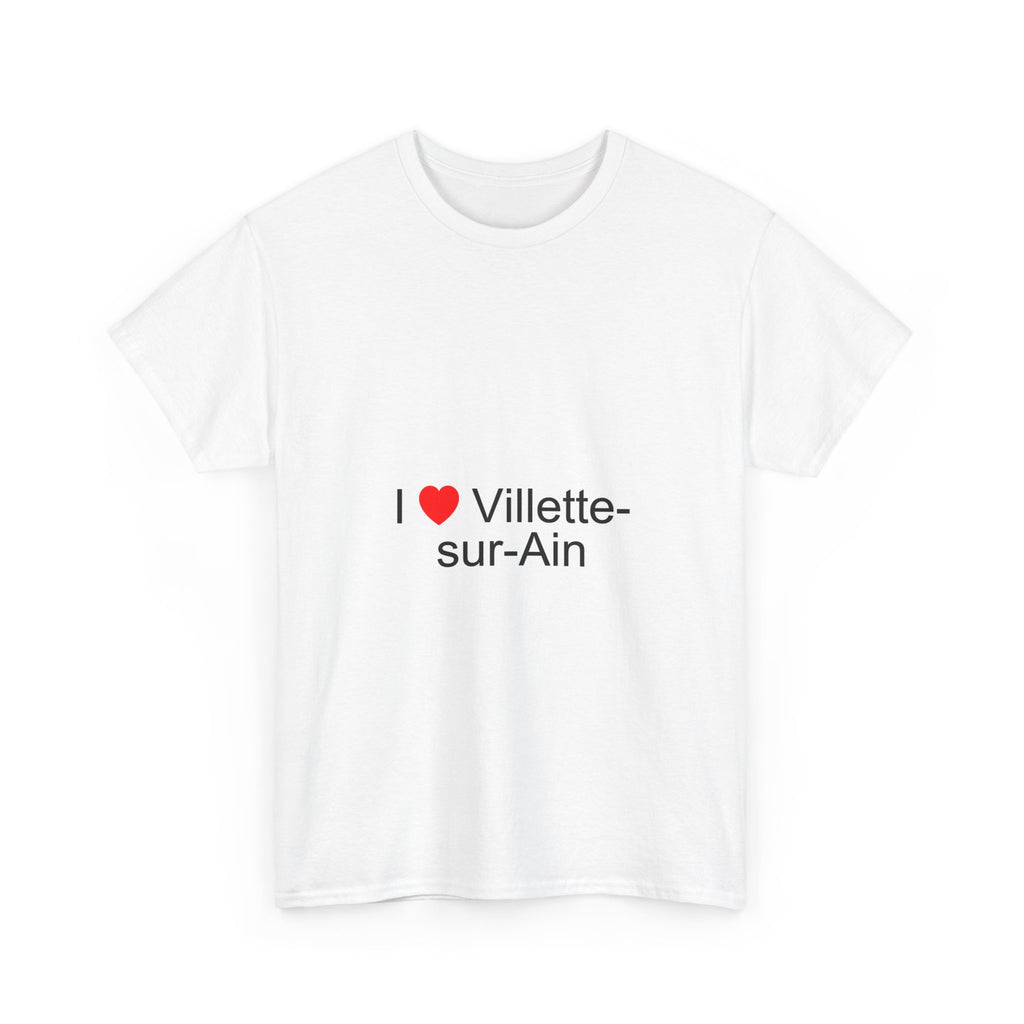 T-Shirt I love Villette-sur-Ain