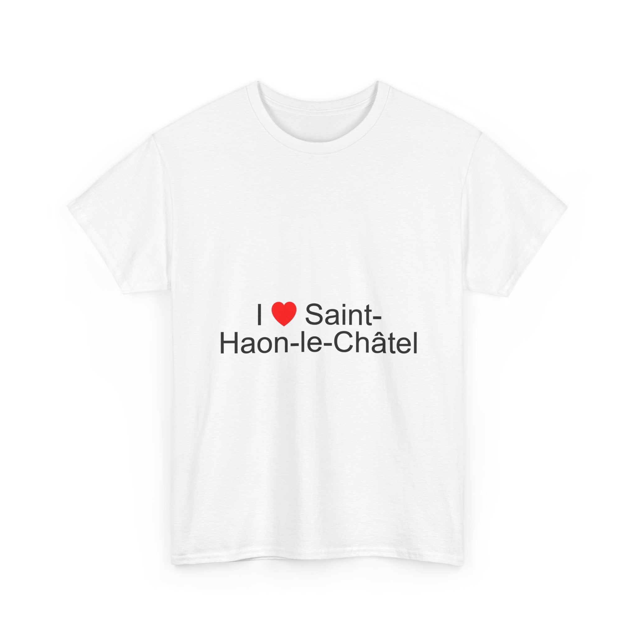 T-Shirt Ich liebe Saint-Haon-le-Châtel