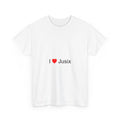 T-Shirt "I love Jusix"