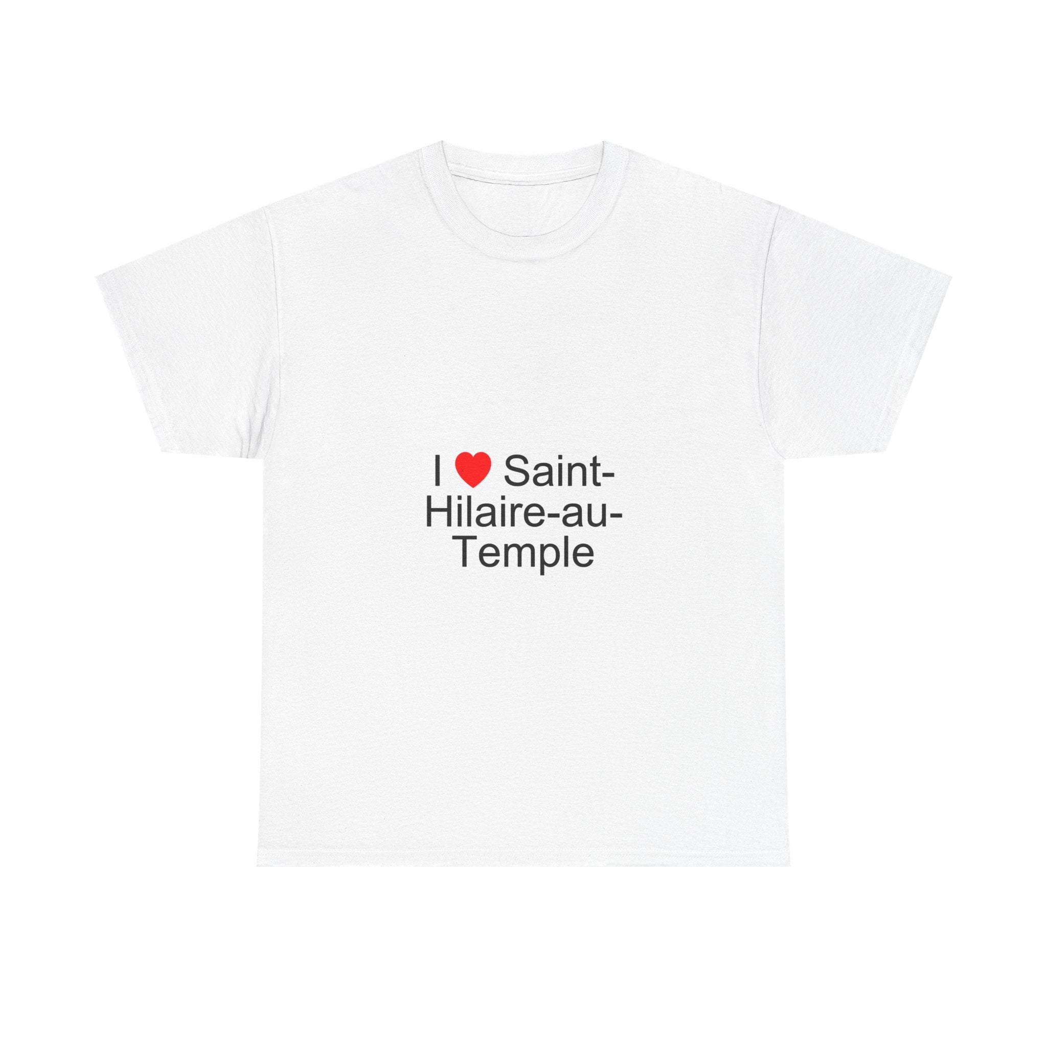 T-shirt I love saint-hilaire-au-temple