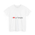T-Shirt Ich liebe den Tempel