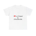 T-shirt I love la chapelle-d'aunainville