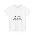 T-Shirt Ich liebe Saint-Martin-de-Bréthencourt