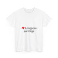 T-Shirt Ich liebe Longpont-sur-Orge