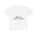T-shirt I love saint-loup-des-vignes