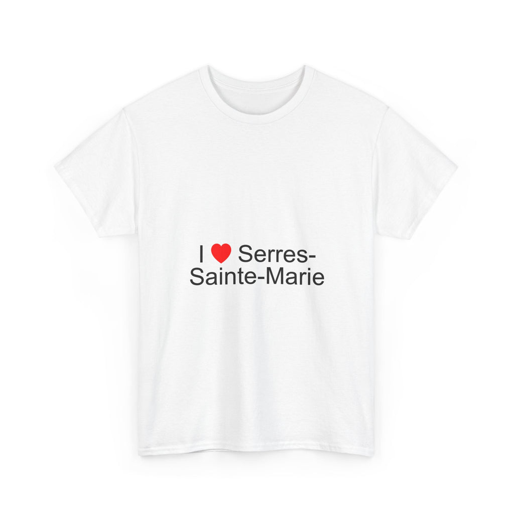 T-Shirt Ich liebe Serres-Sainte-Marie