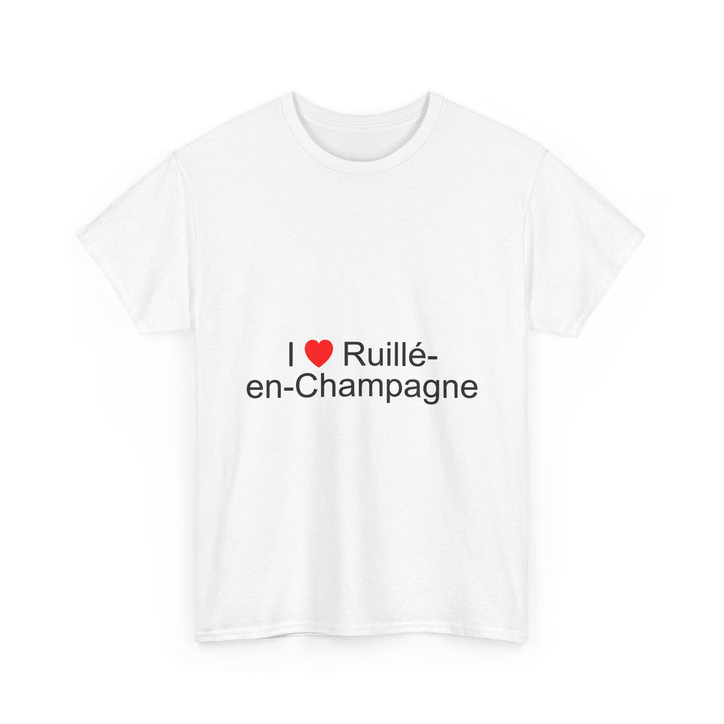 T-shirt I love ruillé-en-champagne