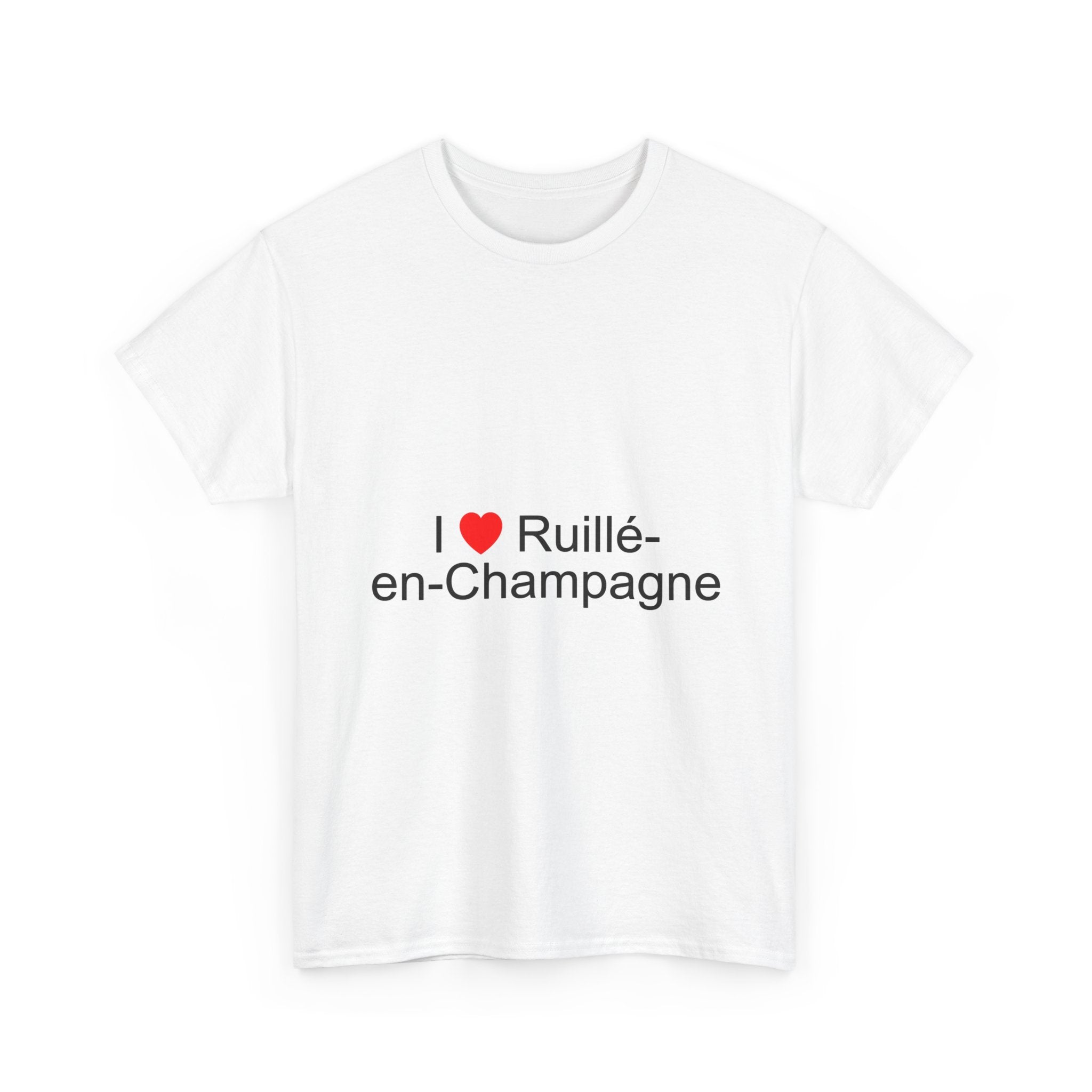T-shirt I love ruillé-en-champagne