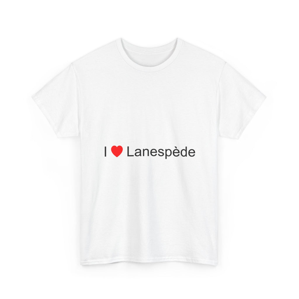 T-Shirt I love Lanespède