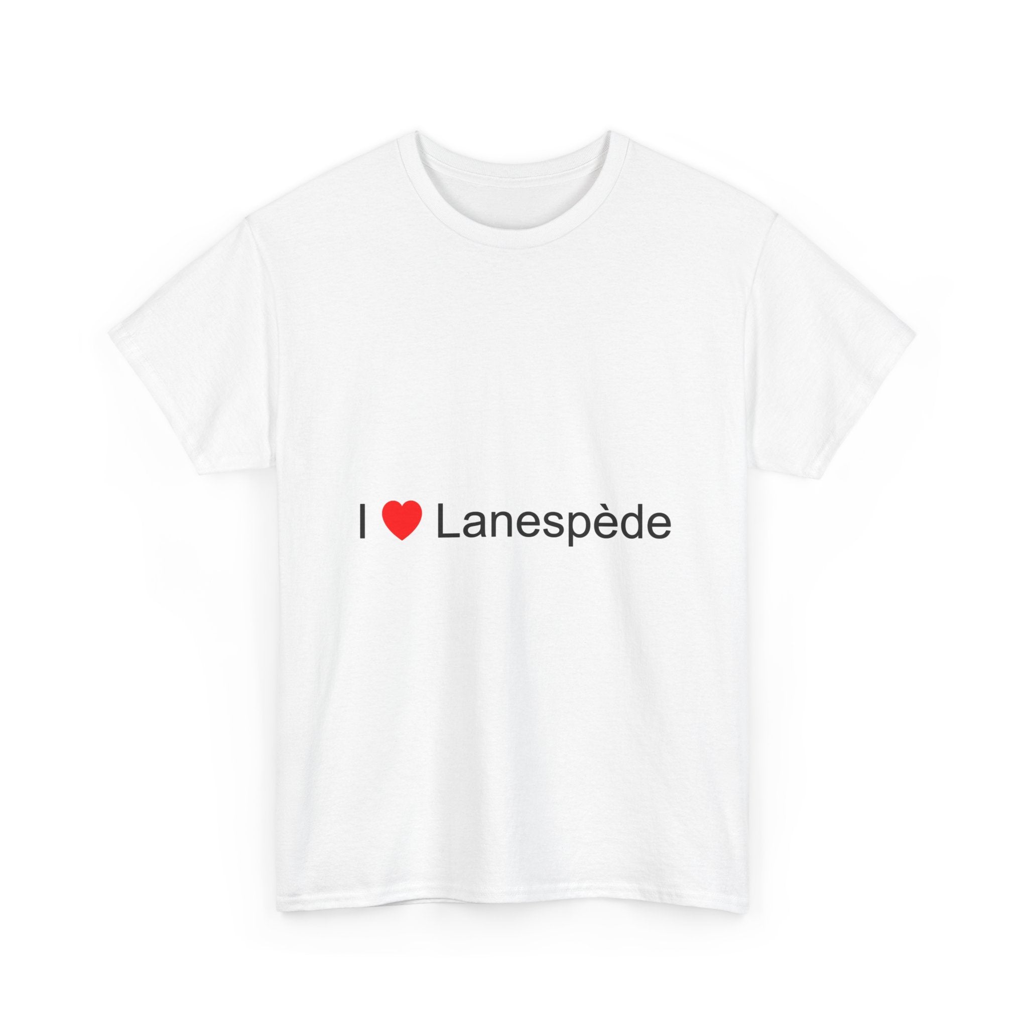 T-shirt I love Lanespède