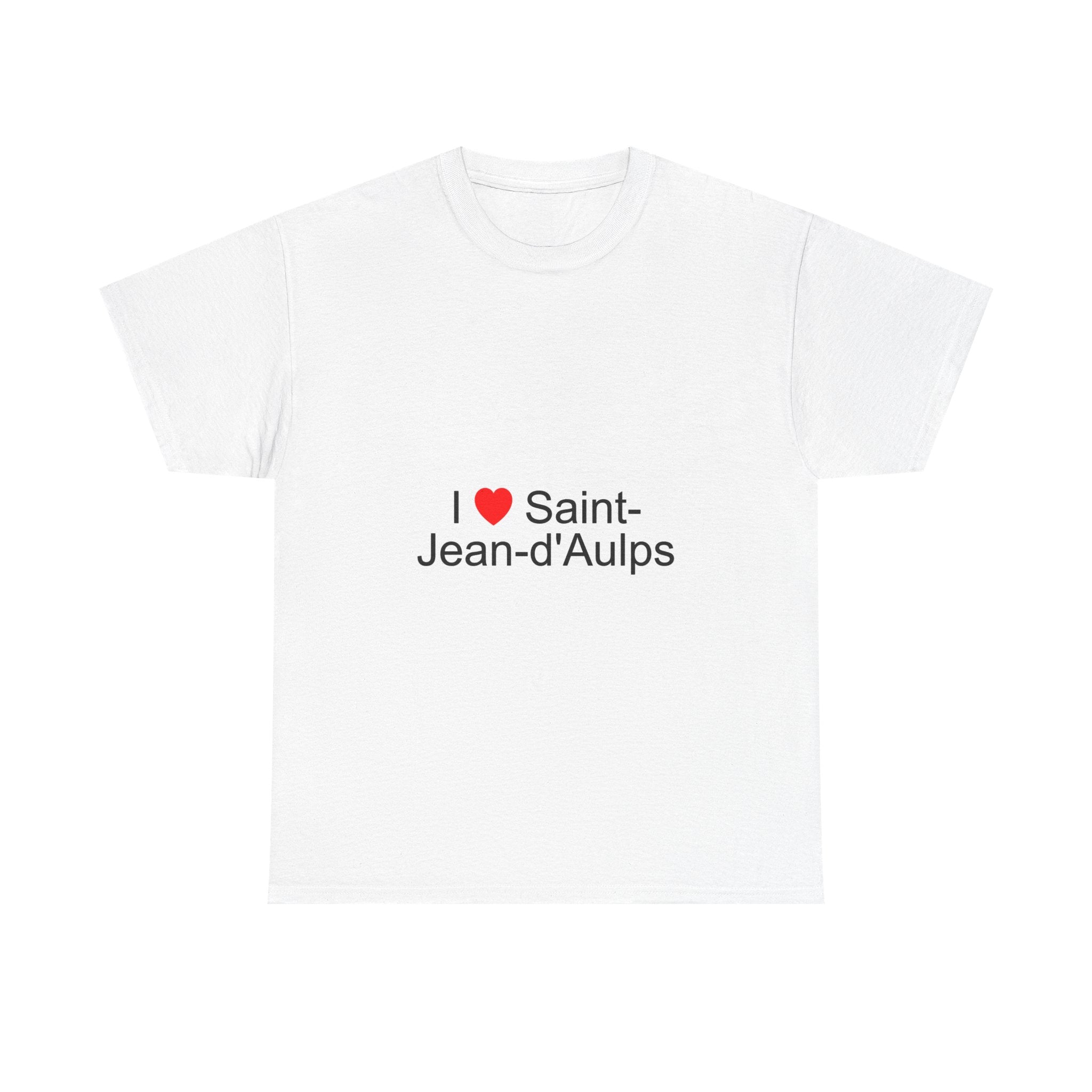T-shirt I love saint-jean-d'aulps
