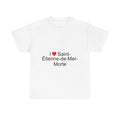 T-shirt I love saint-étienne-de-mer-morte