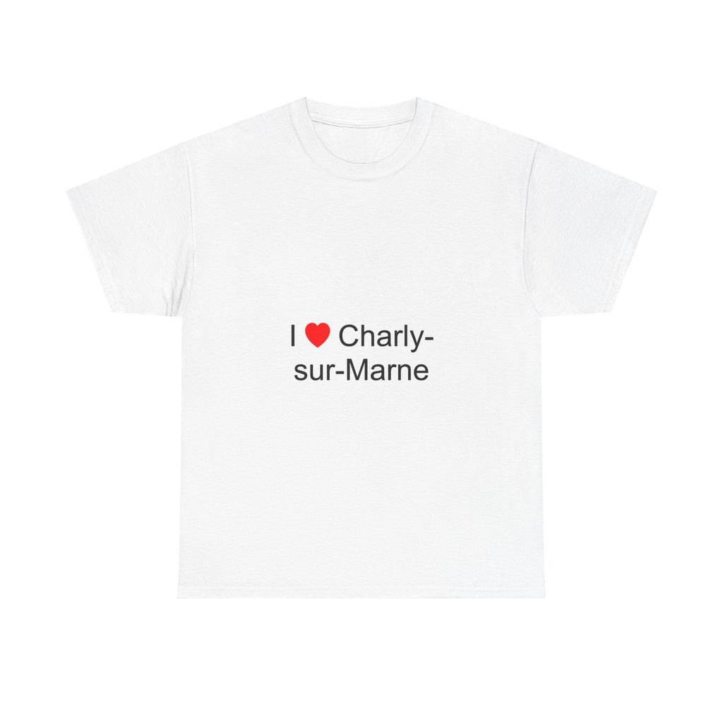 T-Shirt Ich liebe Charly-sur-Marne