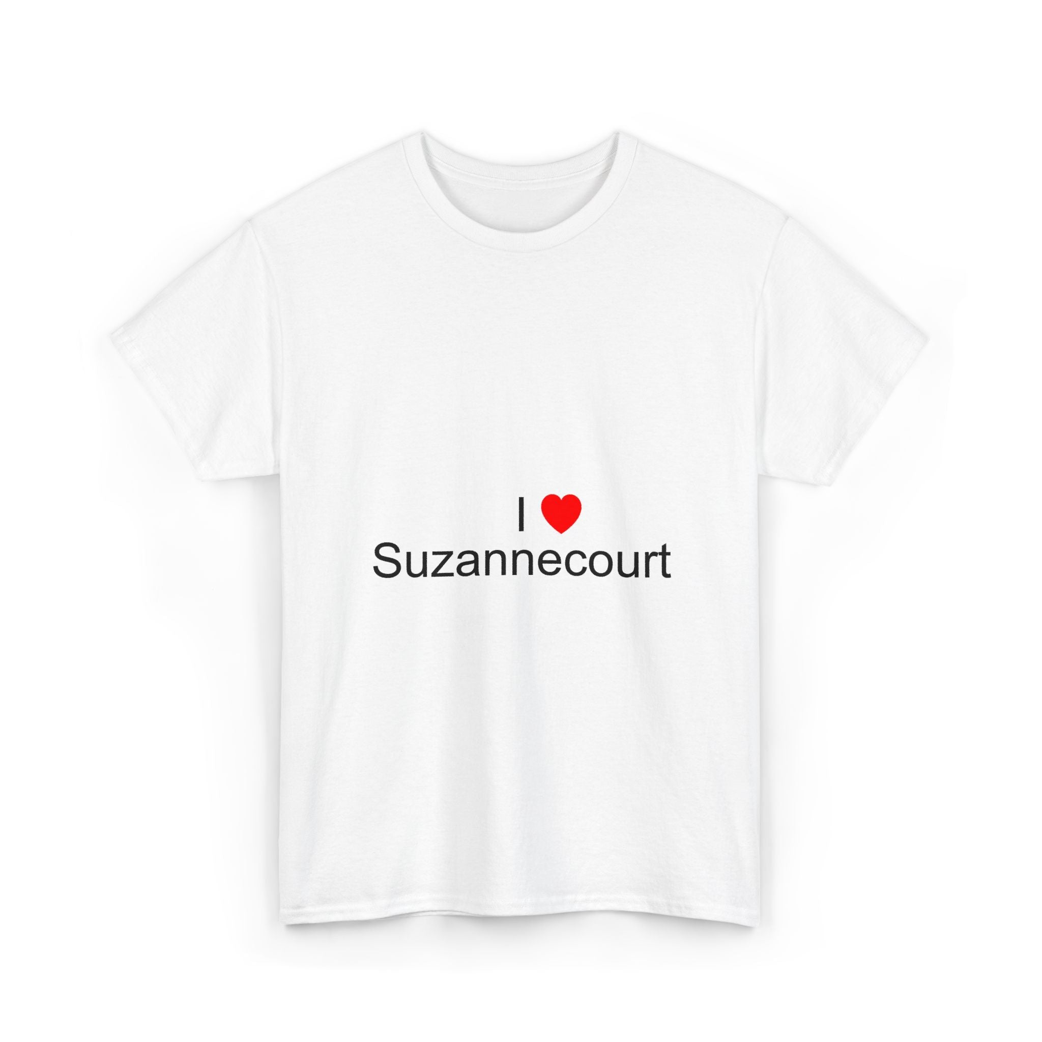T-shirt I love suzannecourt
