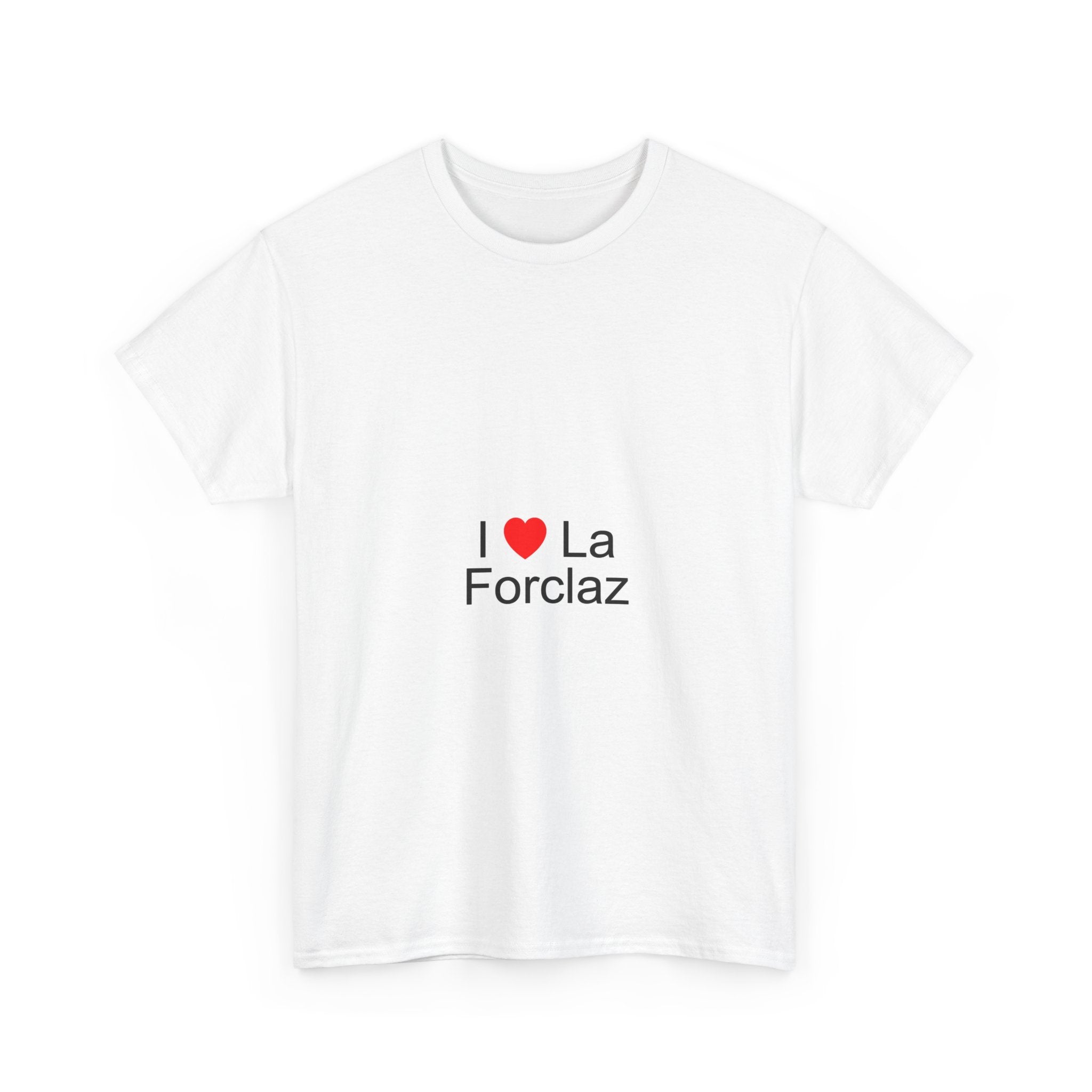 T-shirt I love la forclaz
