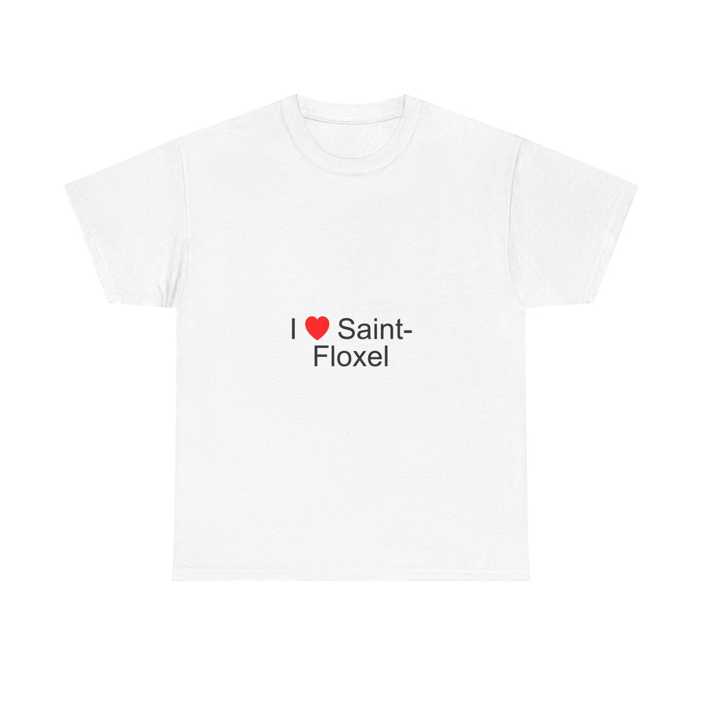 T-shirt I love saint-floxel