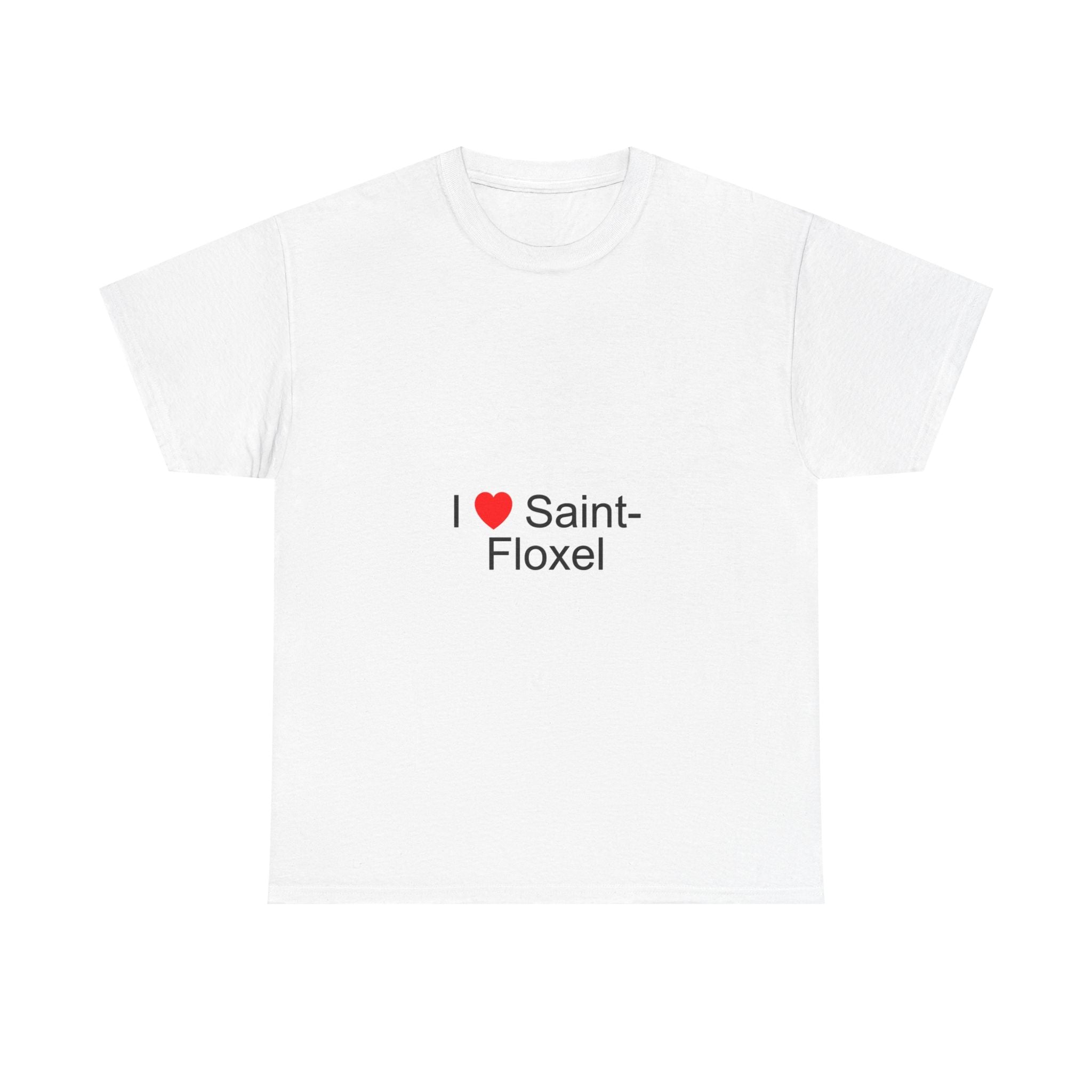 T-shirt I love saint-floxel