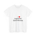 T-Shirt Ich liebe Lagraulet-Saint-Nicolas