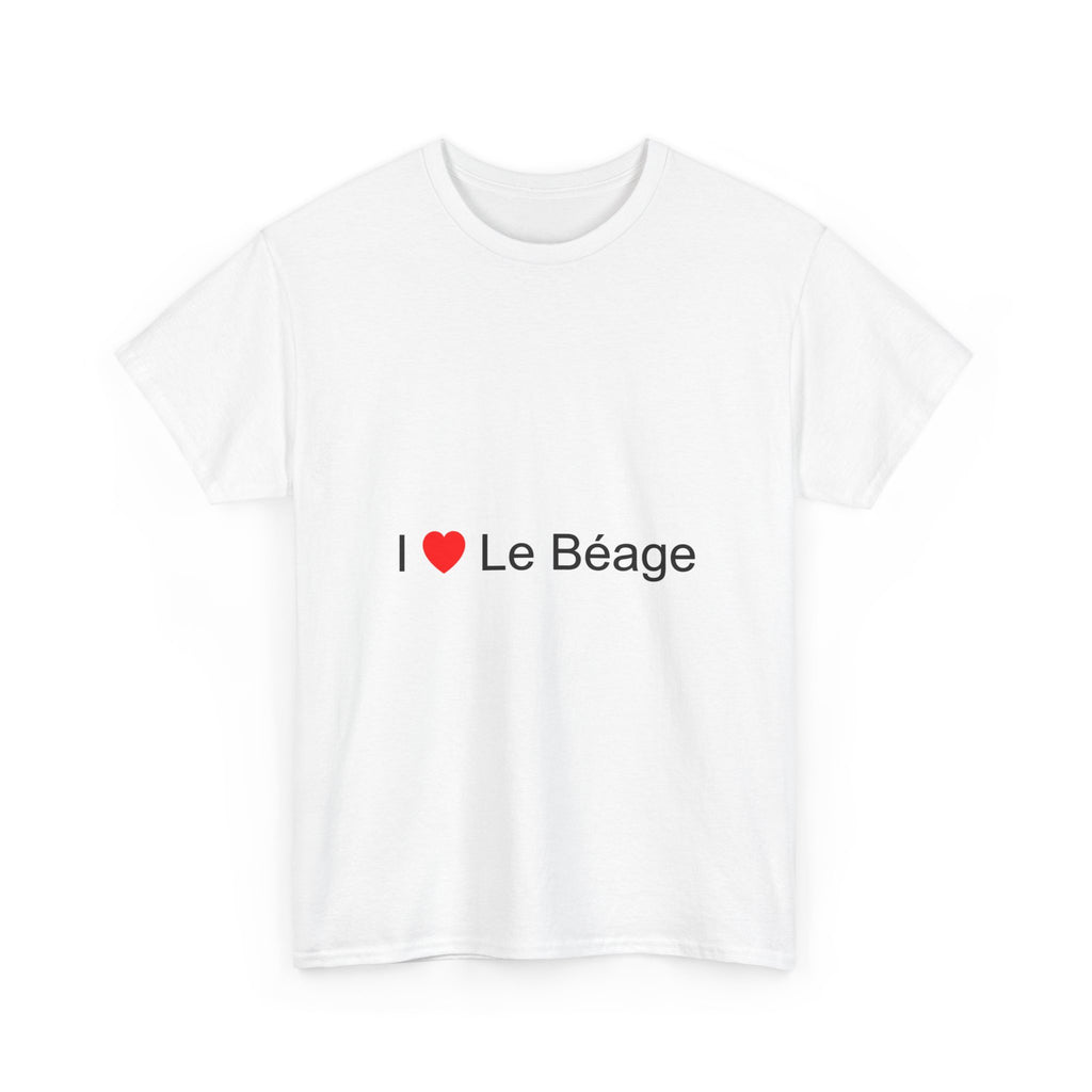 T-Shirt Ich liebe le Béage