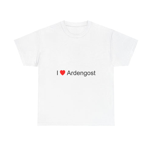 T-shirt I love Ardengost