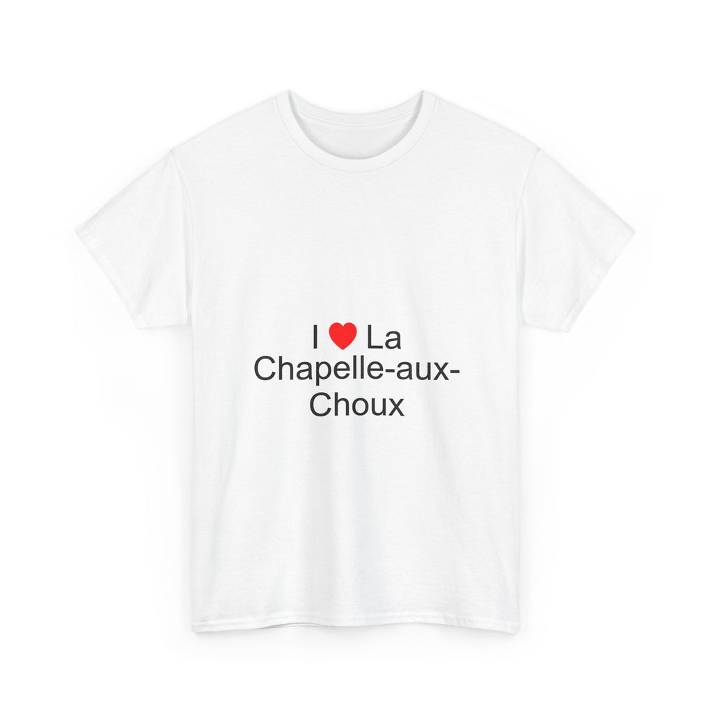 T-shirt I love la chapelle-aux-choux