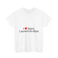 T-Shirt "Ich liebe Saint-Laurent-du-Bois"