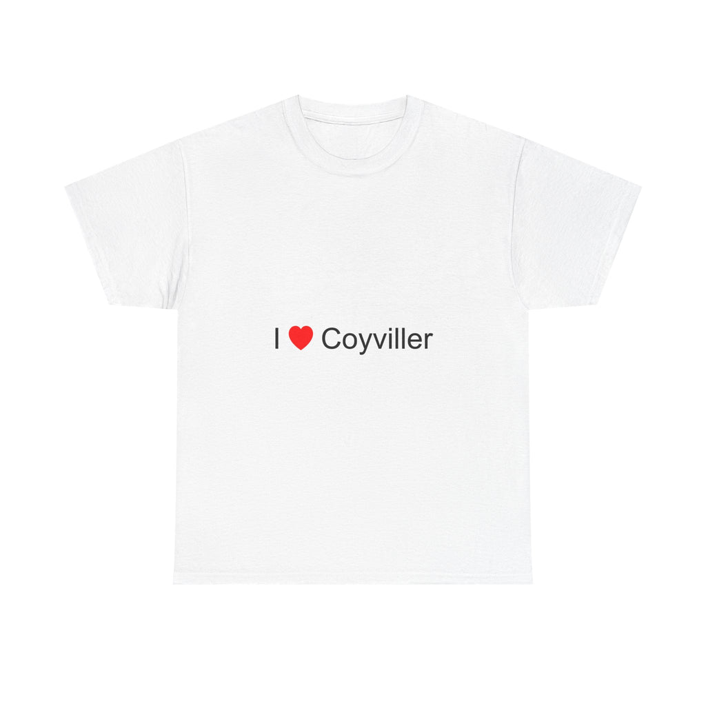 T-Shirt I love Coyviller