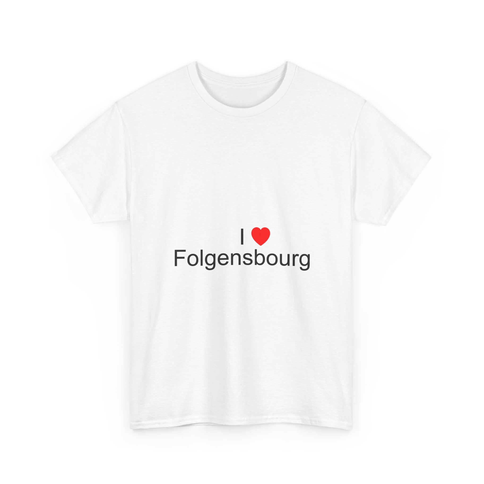 T-shirt I love folgensbourg