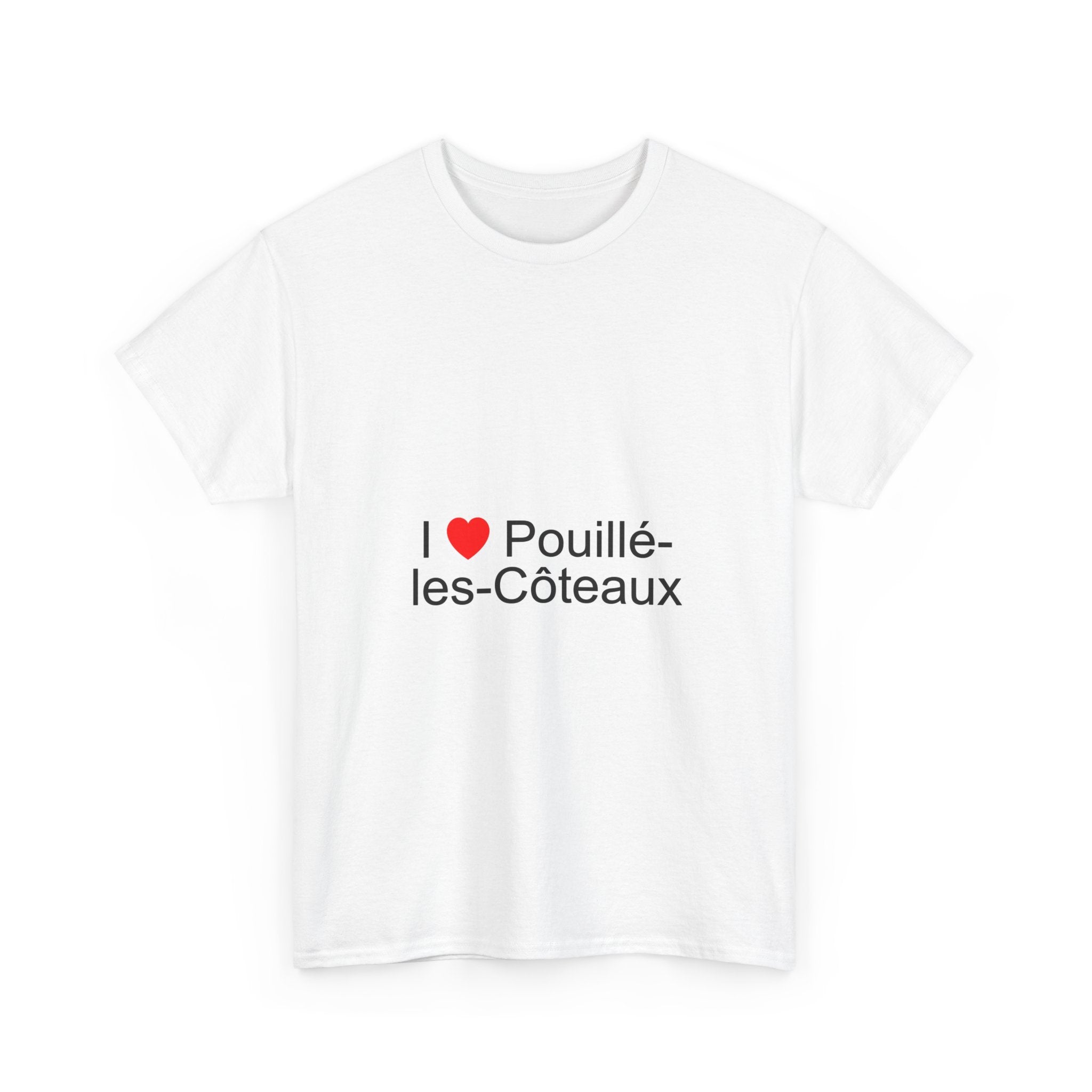 T-shirt I love pouillé-les-côteaux