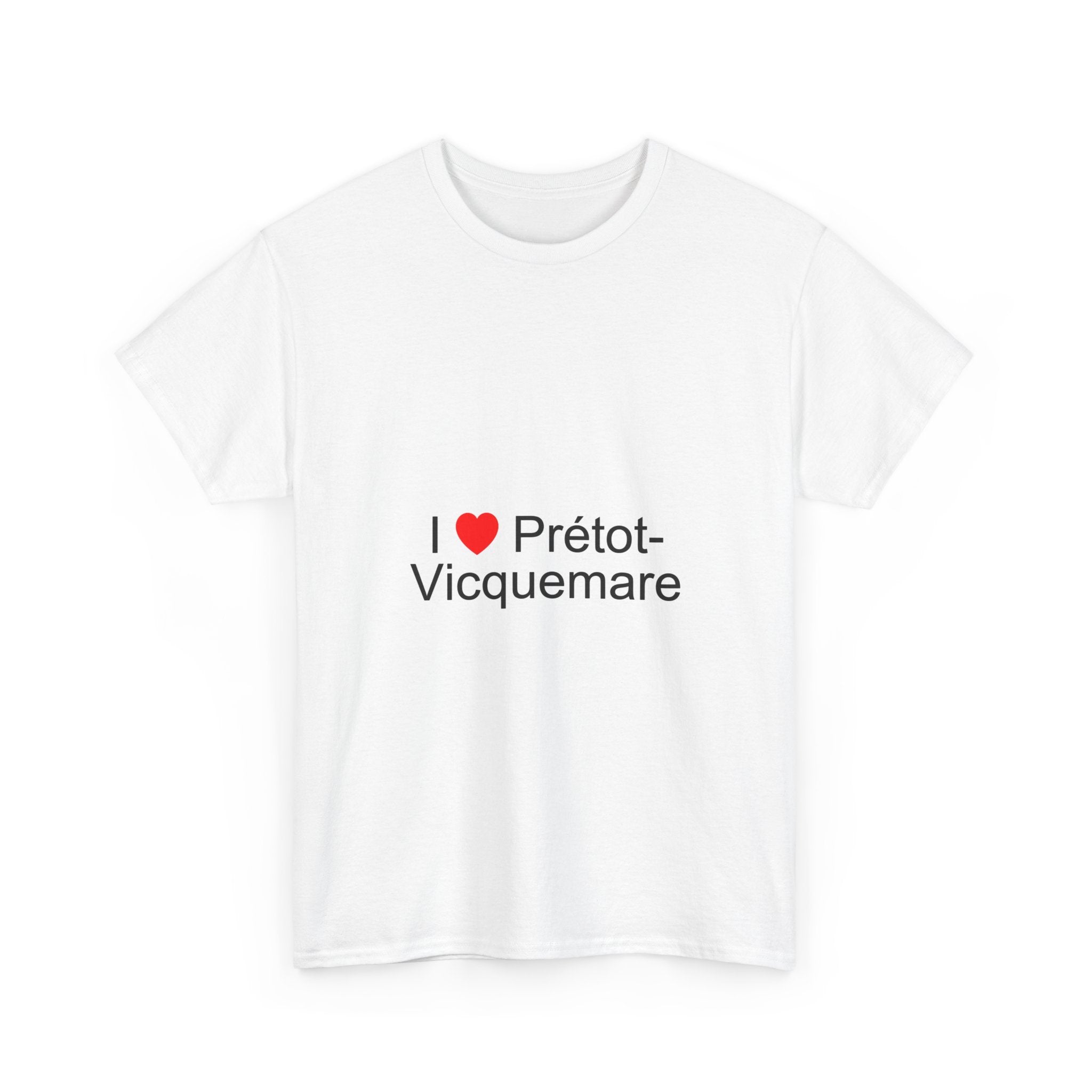 T-shirt I love prétot-vicquemare