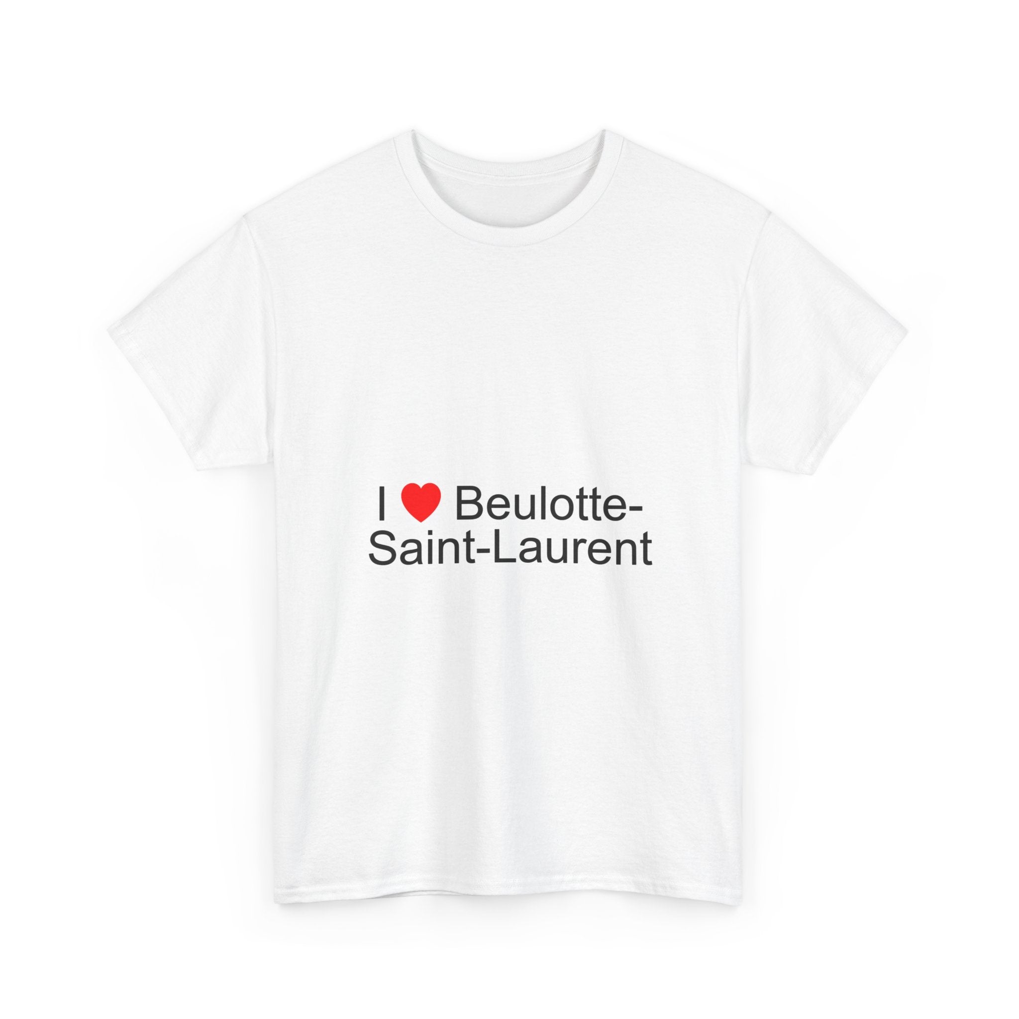 T-shirt I love beulotte-saint-laurent