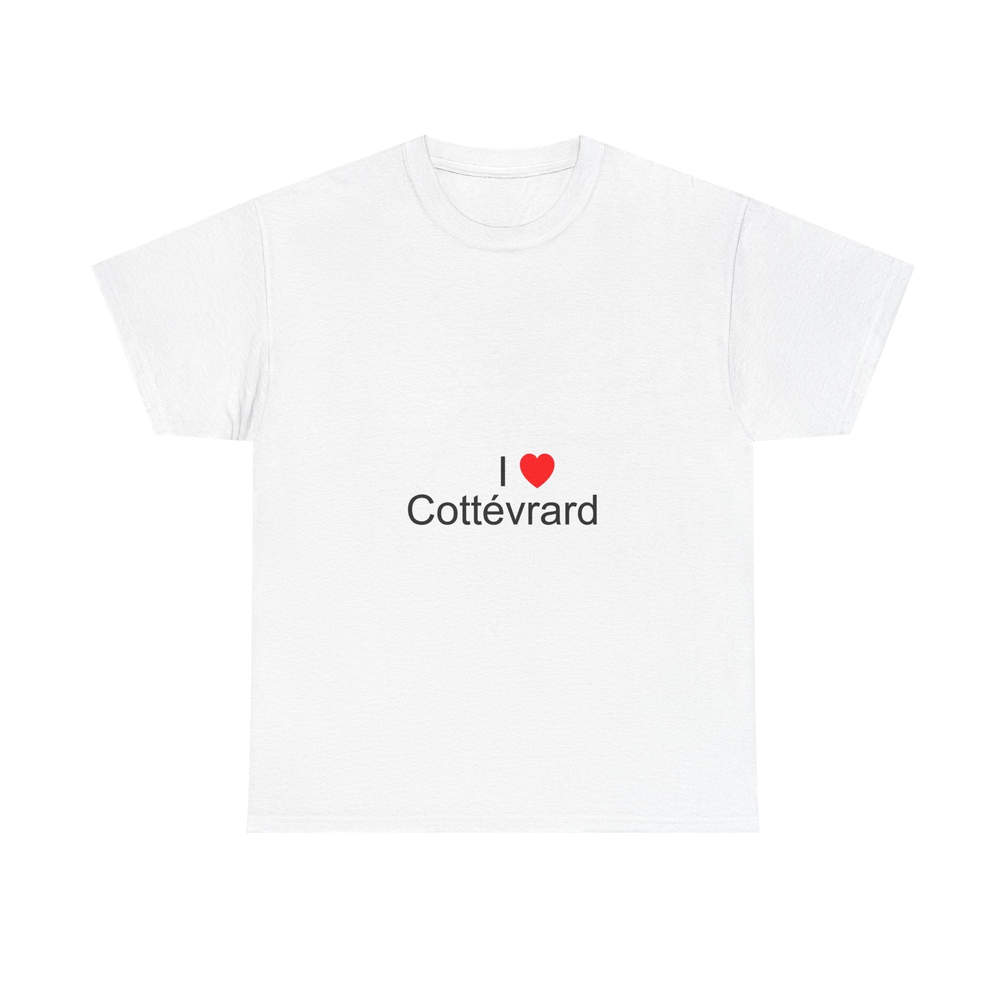 T-shirt I love cottévrard
