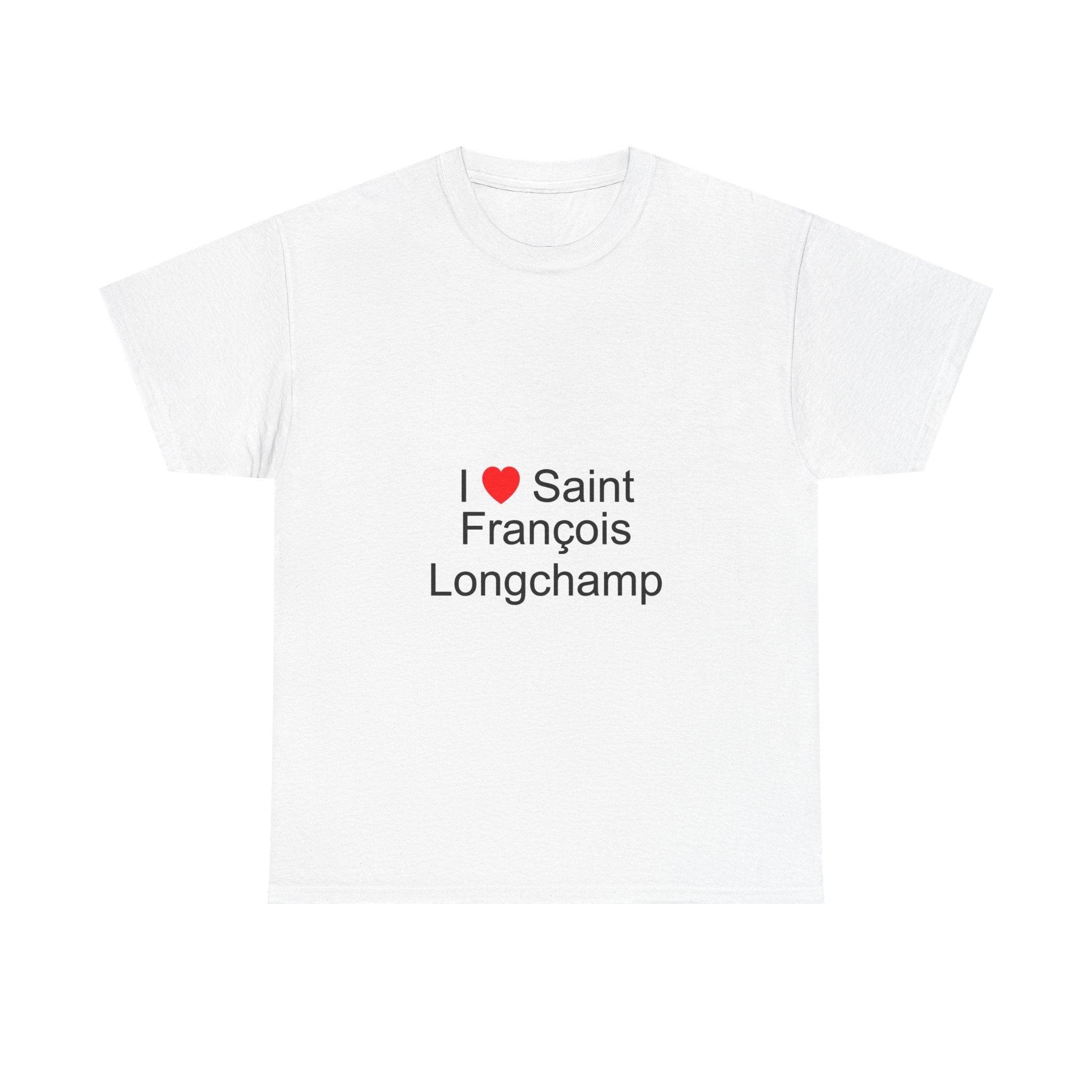 T-shirt I love saint françois longchamp