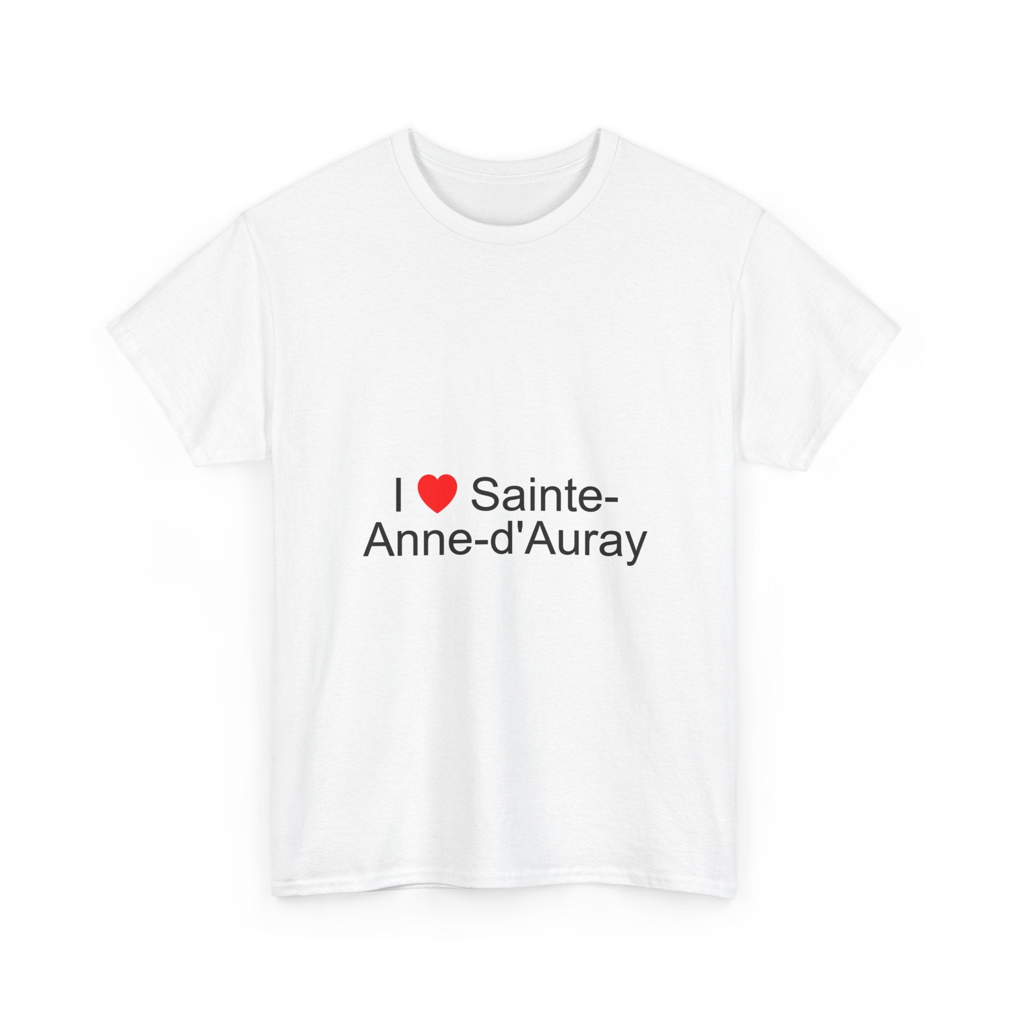 T-shirt I love sainte-anne-d'auray