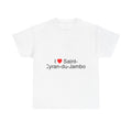 T-shirt I love saint-cyran-du-jambot