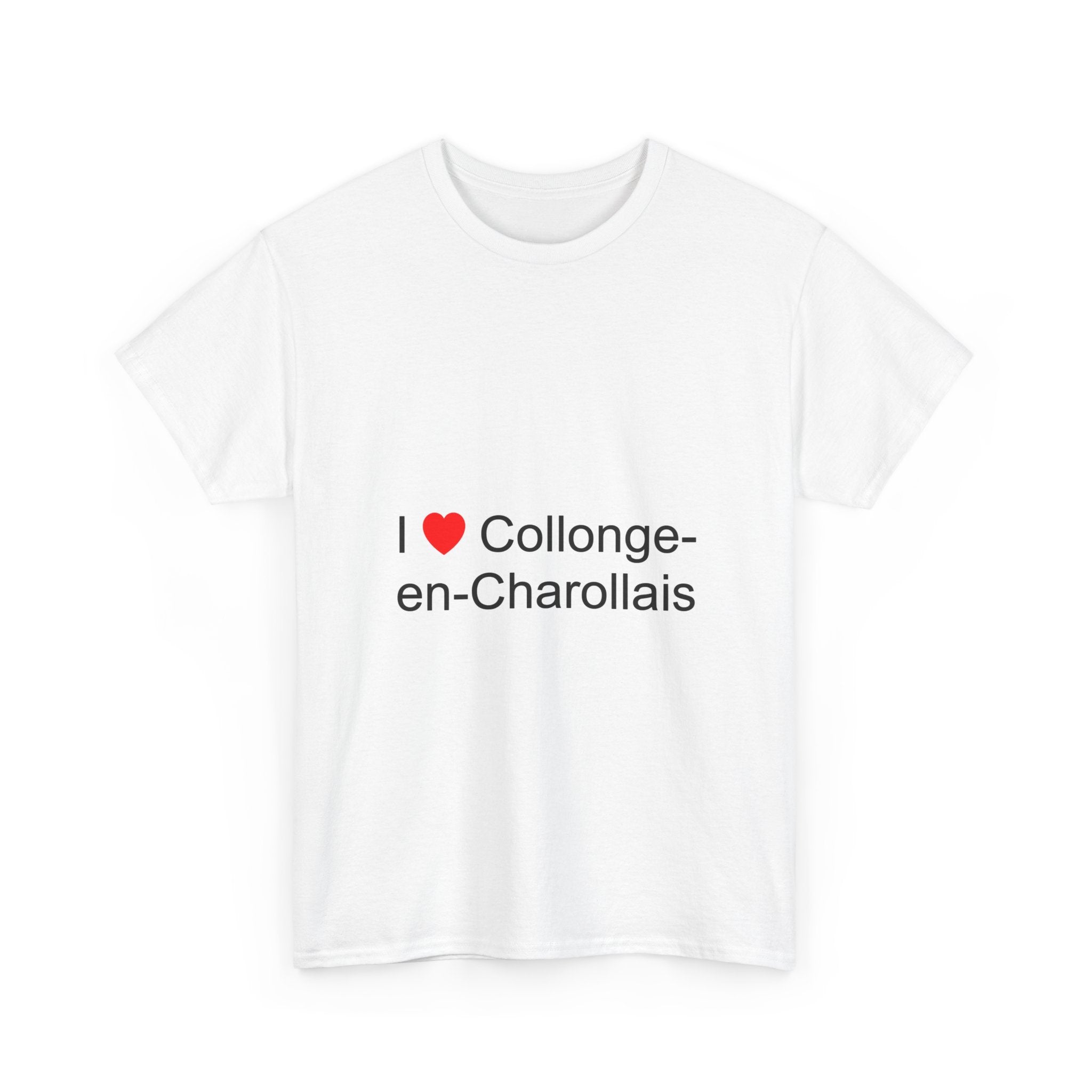 T-shirt I love collonge-en-charollais