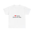 T-shirt I love saint-denis-le-vêtu
