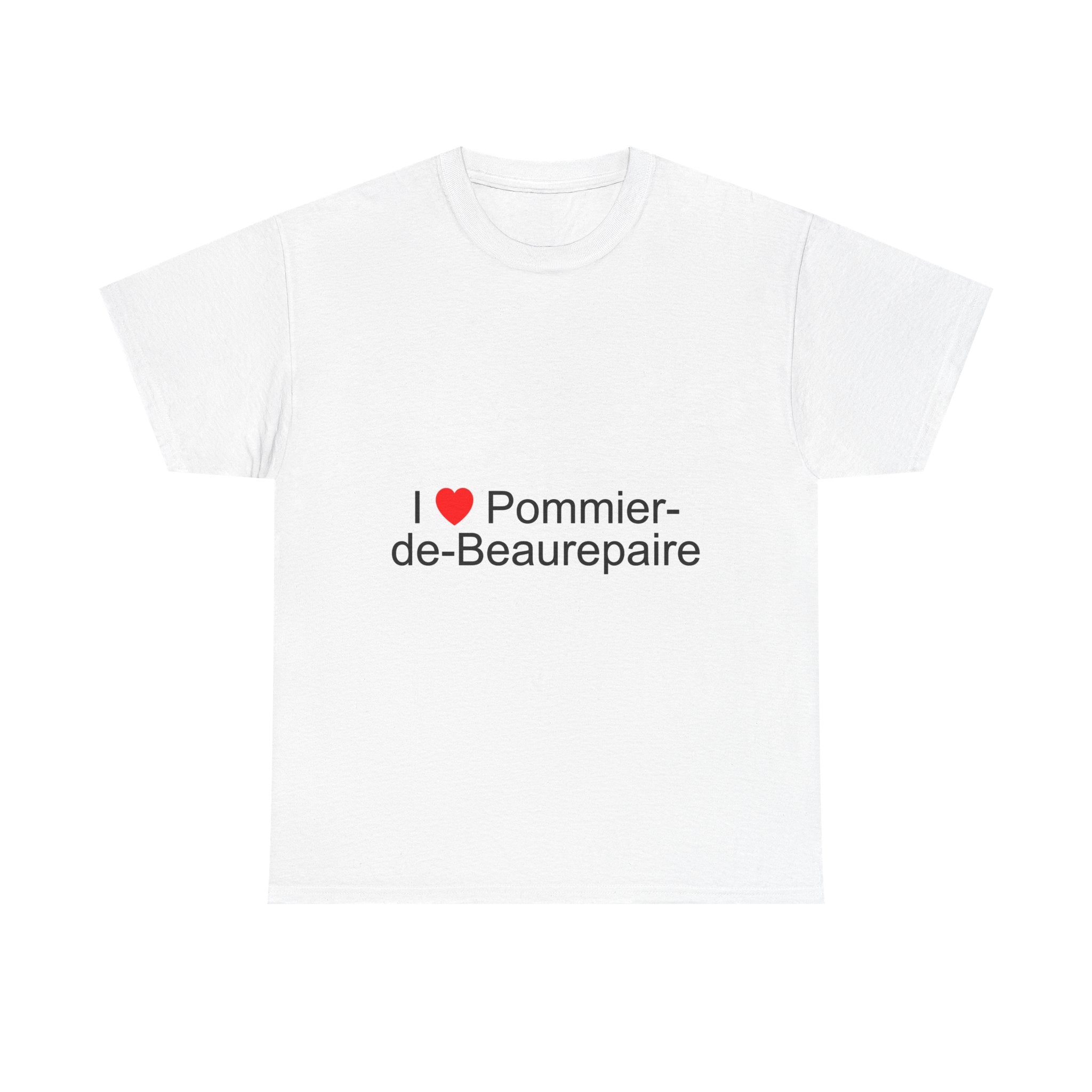 T-shirt I love pommier-de-beaurepaire